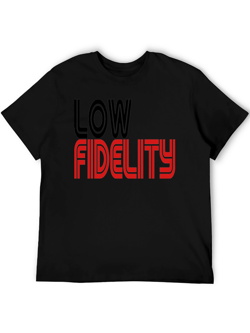 Low Fidelity Graphic T-Shirt - Stylish Retro Tee
