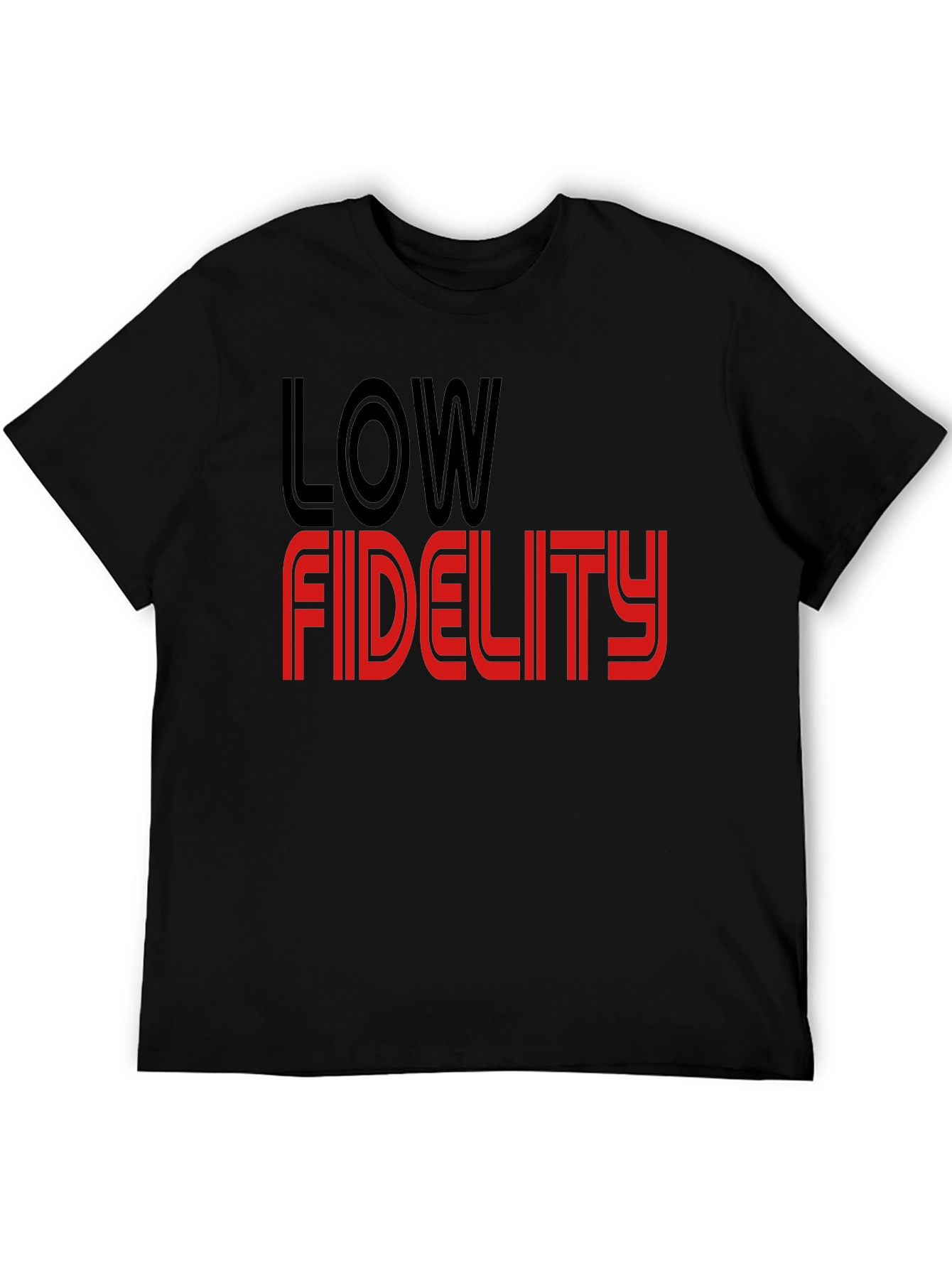 Low Fidelity Graphic T-Shirt - Stylish Retro Tee