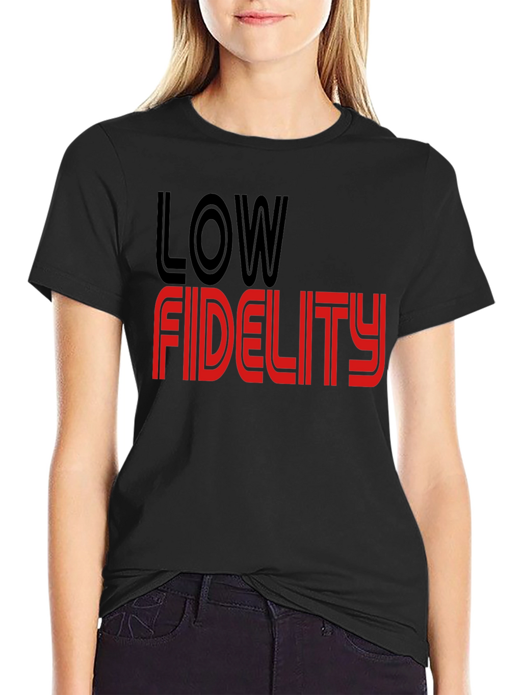 Low Fidelity Graphic T-Shirt - Stylish Retro Tee