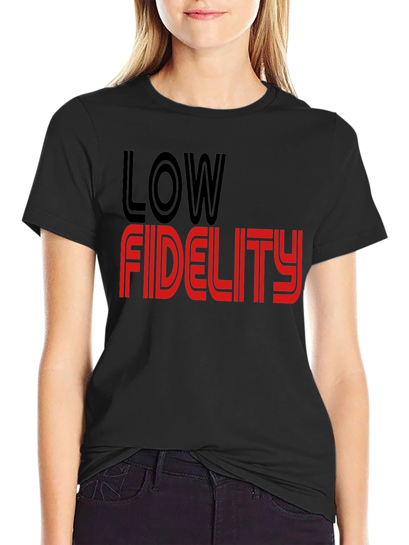 Low Fidelity Graphic T-Shirt - Stylish Retro Tee