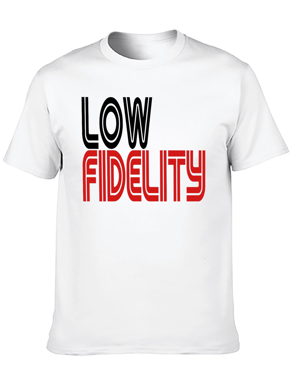 Low Fidelity Graphic T-Shirt - Stylish Retro Tee
