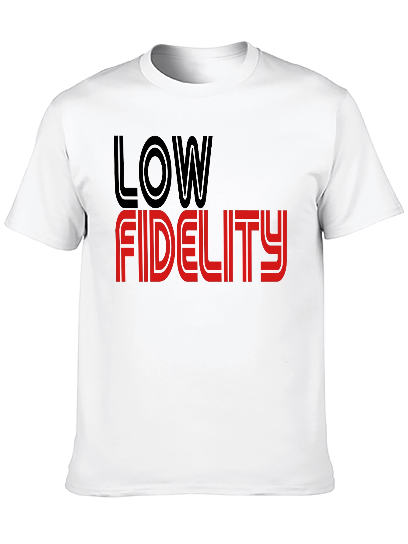 Low Fidelity Graphic T-Shirt - Stylish Retro Tee