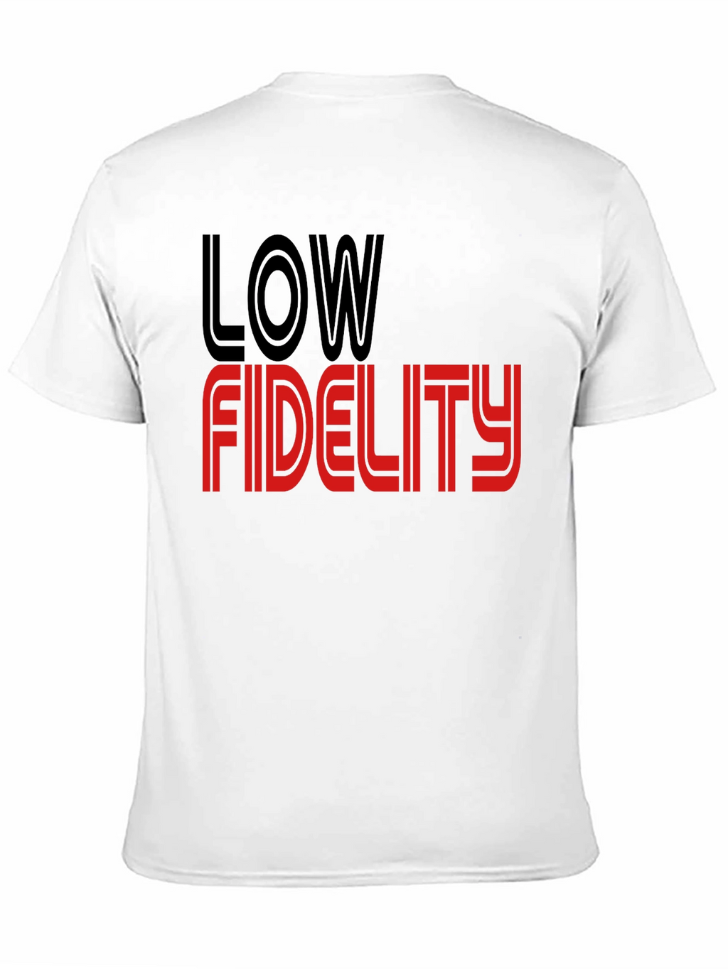 Low Fidelity Graphic T-Shirt - Stylish Retro Tee