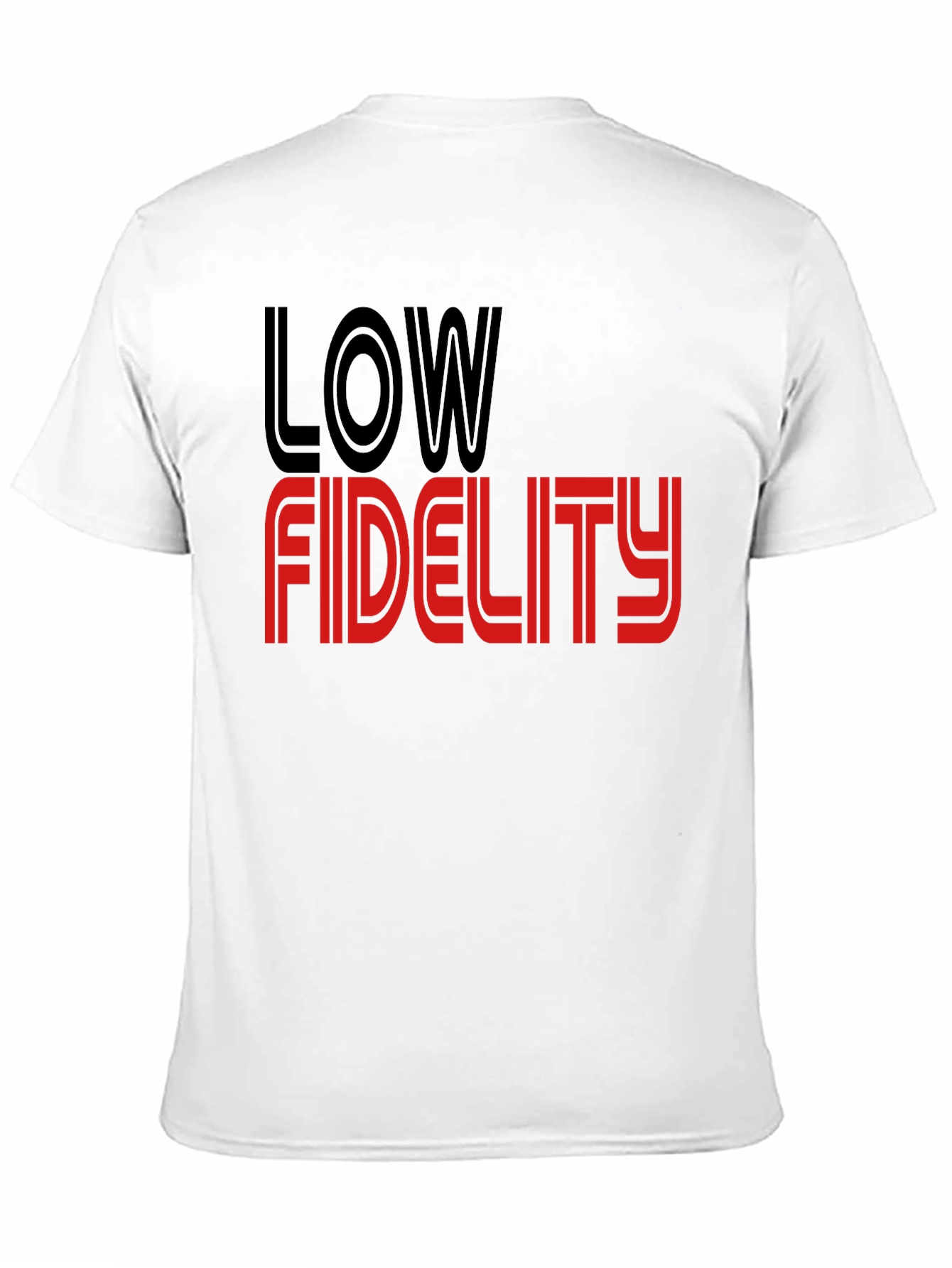Low Fidelity Graphic T-Shirt - Stylish Retro Tee
