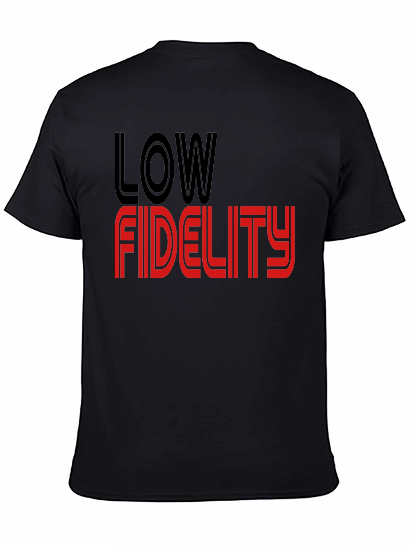 Low Fidelity Graphic T-Shirt - Stylish Retro Tee