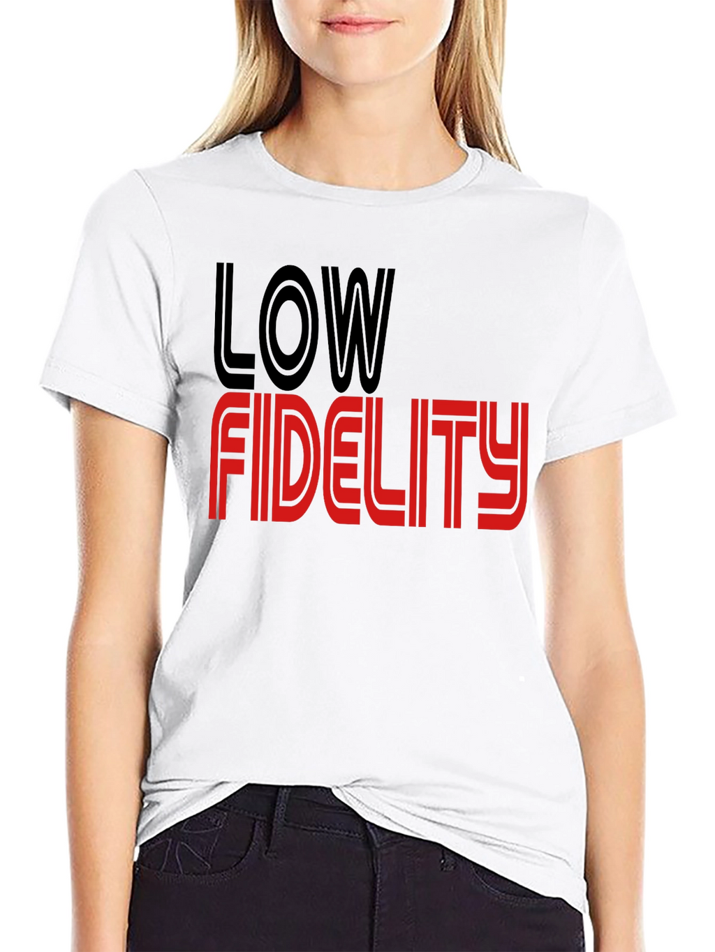 Low Fidelity Graphic T-Shirt - Stylish Retro Tee