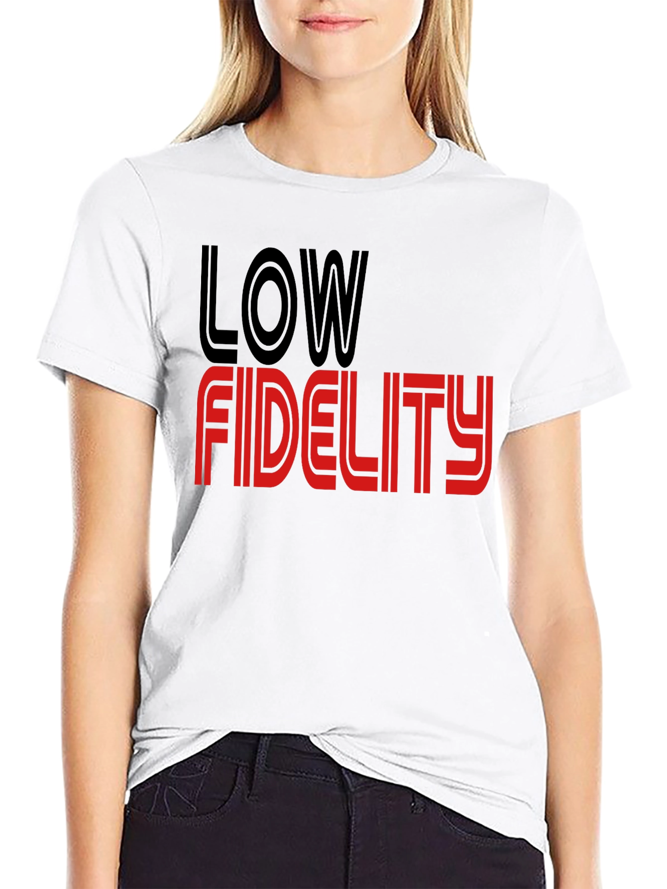 Low Fidelity Graphic T-Shirt - Stylish Retro Tee