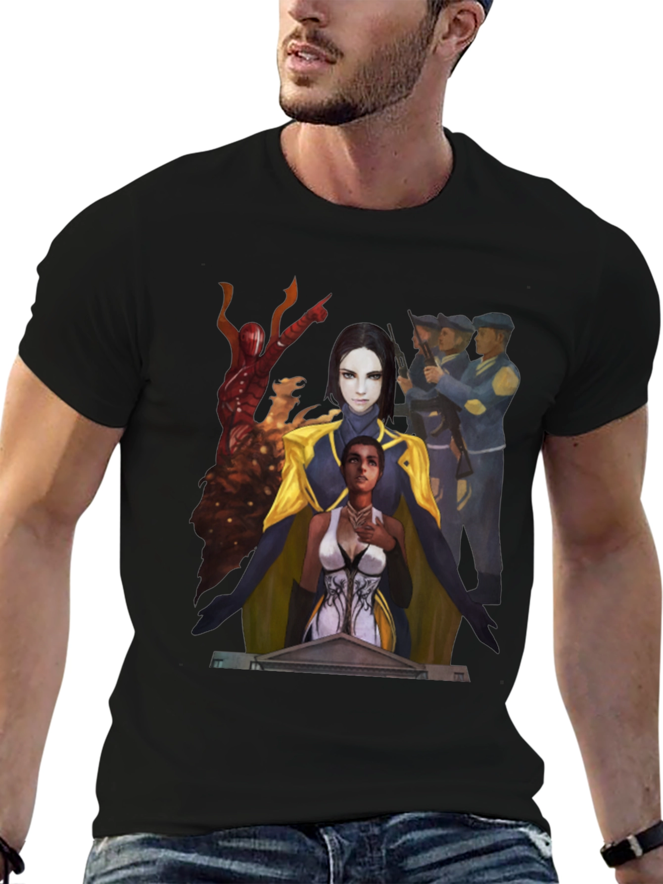 Stylish Graphic Print T-Shirt - Unique Design