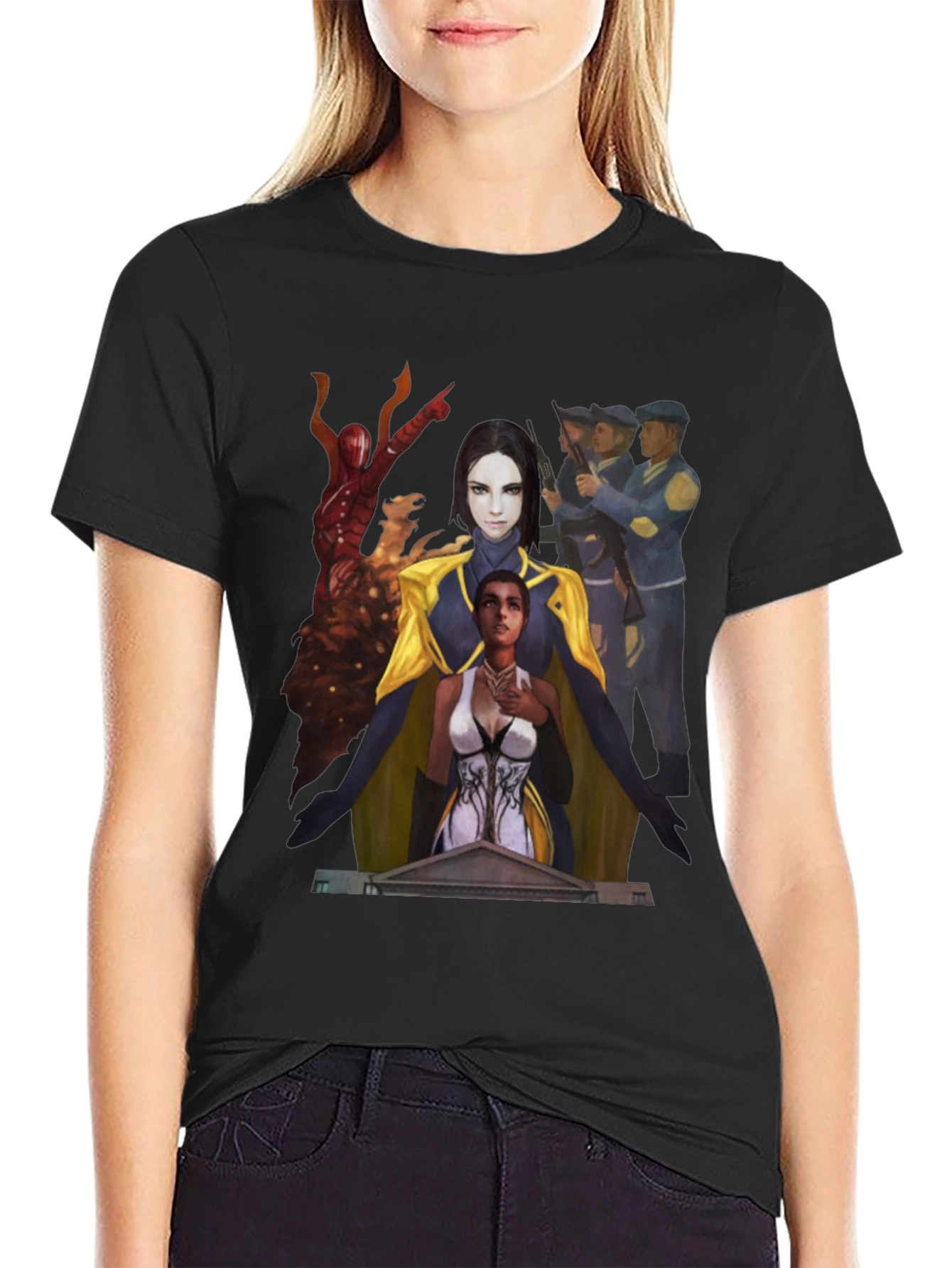 Stylish Graphic Print T-Shirt - Unique Design