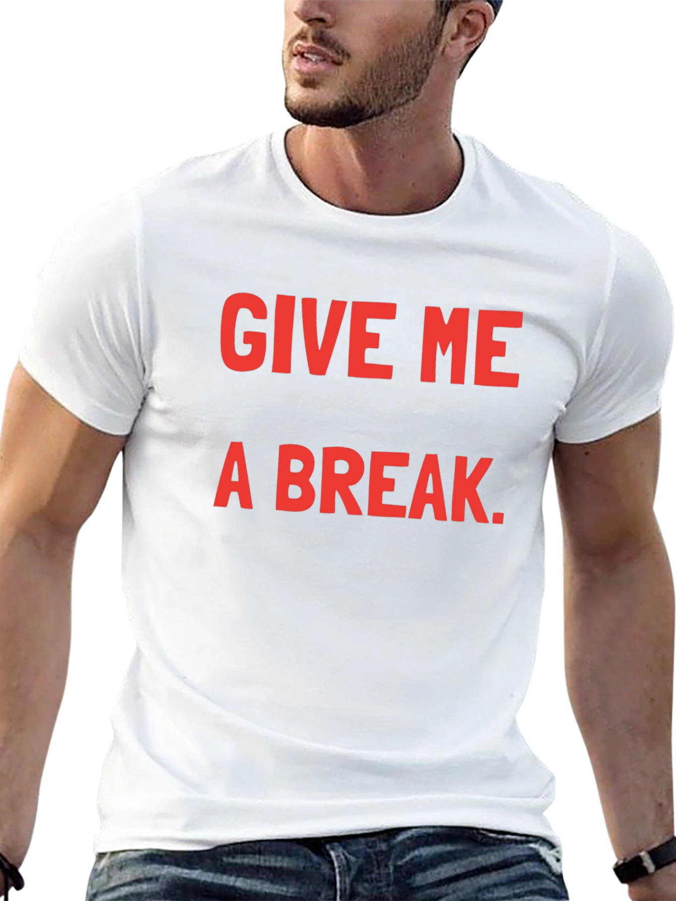 Give Me A Break Black T-Shirt