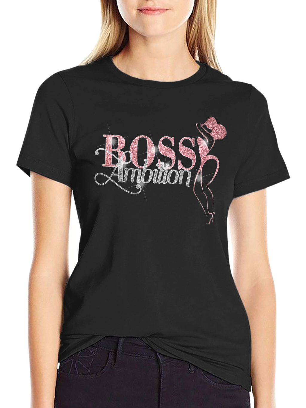 Boss Ambition Graphic Tee - Stylish & Empowering