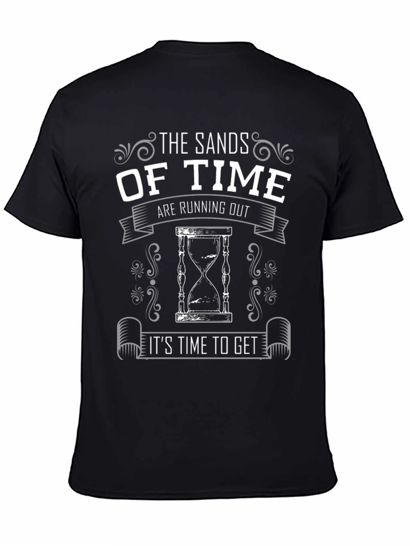 Sands of Time Graphic T-Shirt - Time Running Out