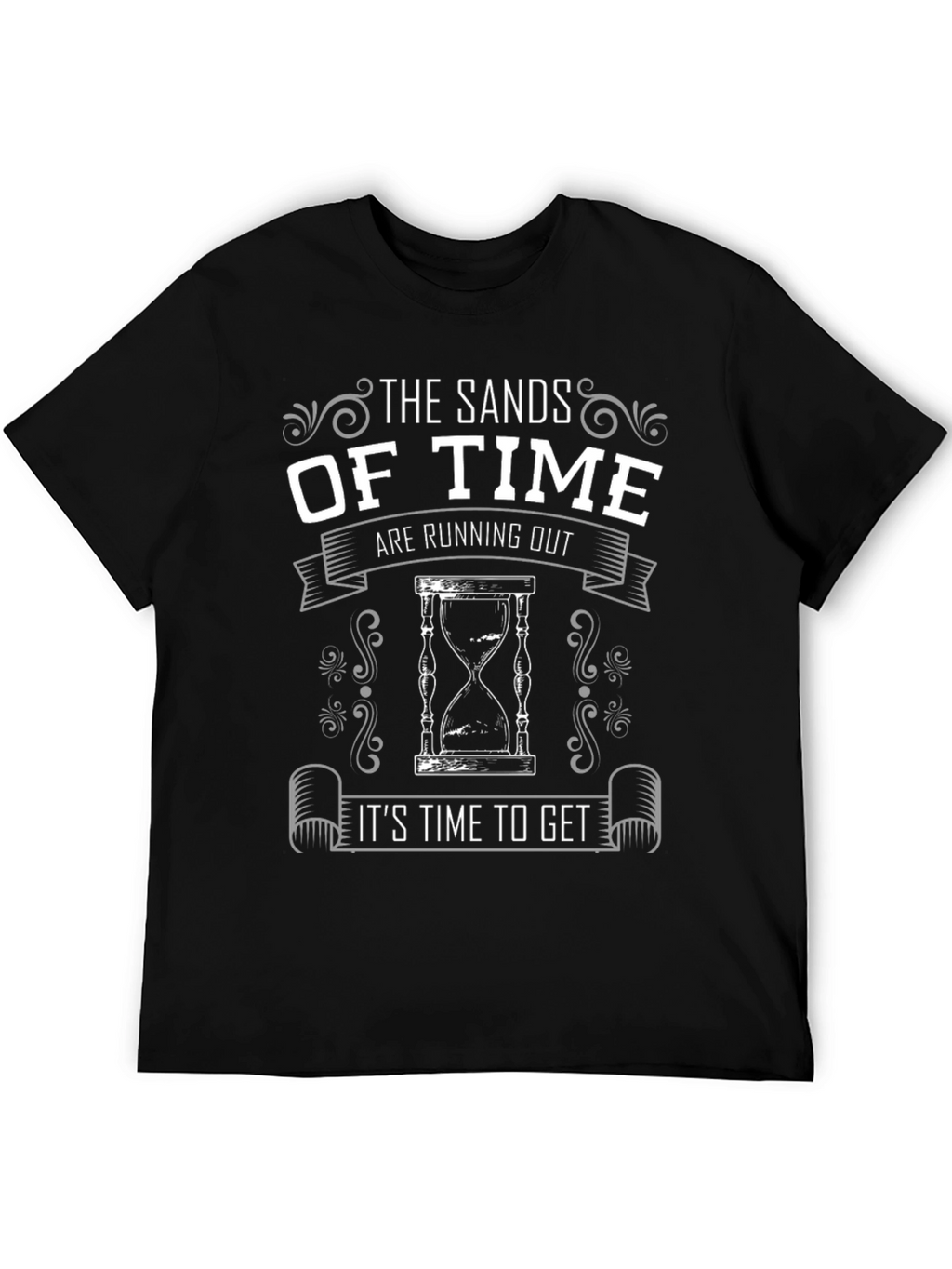 Sands of Time Graphic T-Shirt - Time Running Out