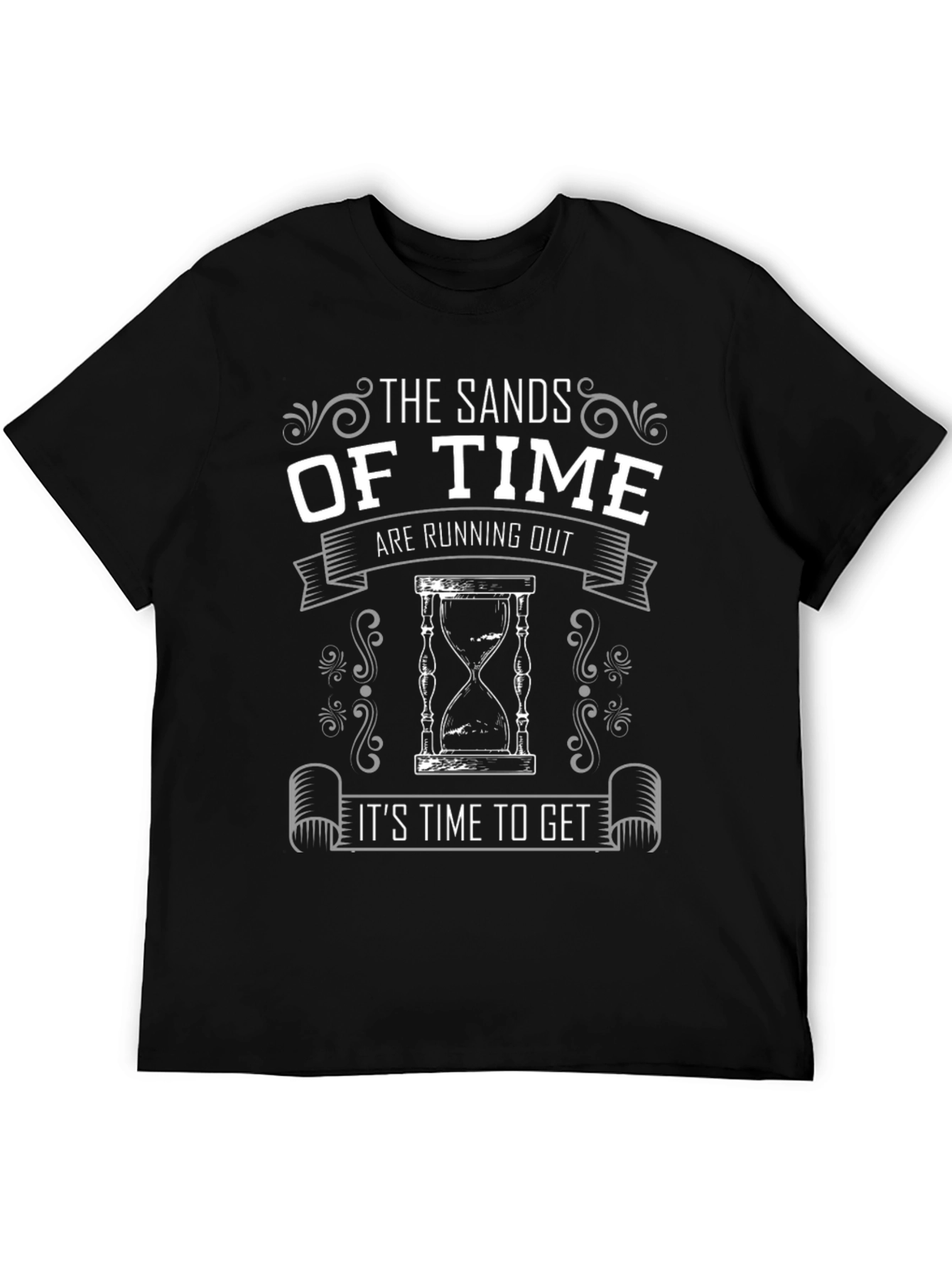 Sands of Time Graphic T-Shirt - Time Running Out