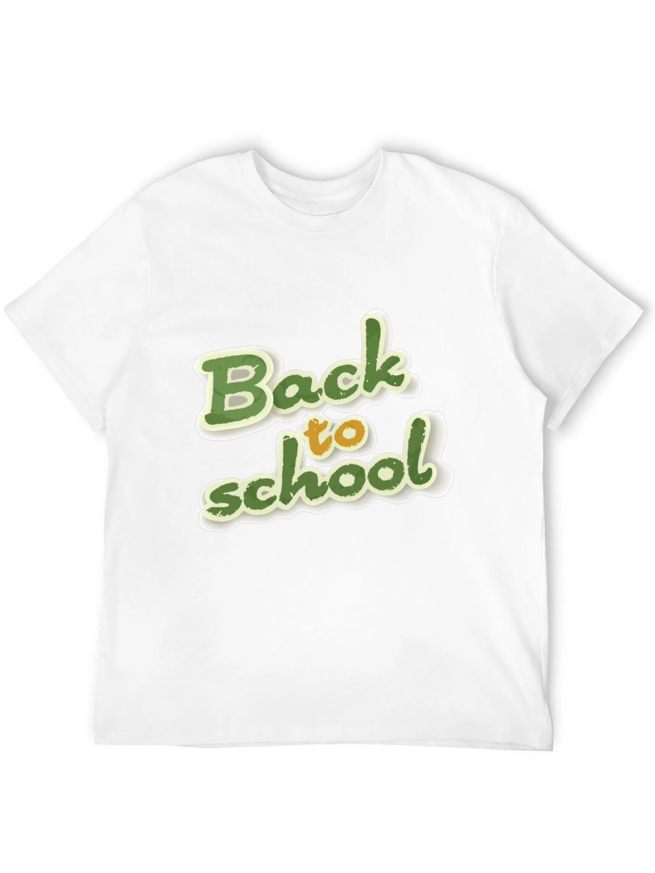 Back to School Graphic Black T-Shirt