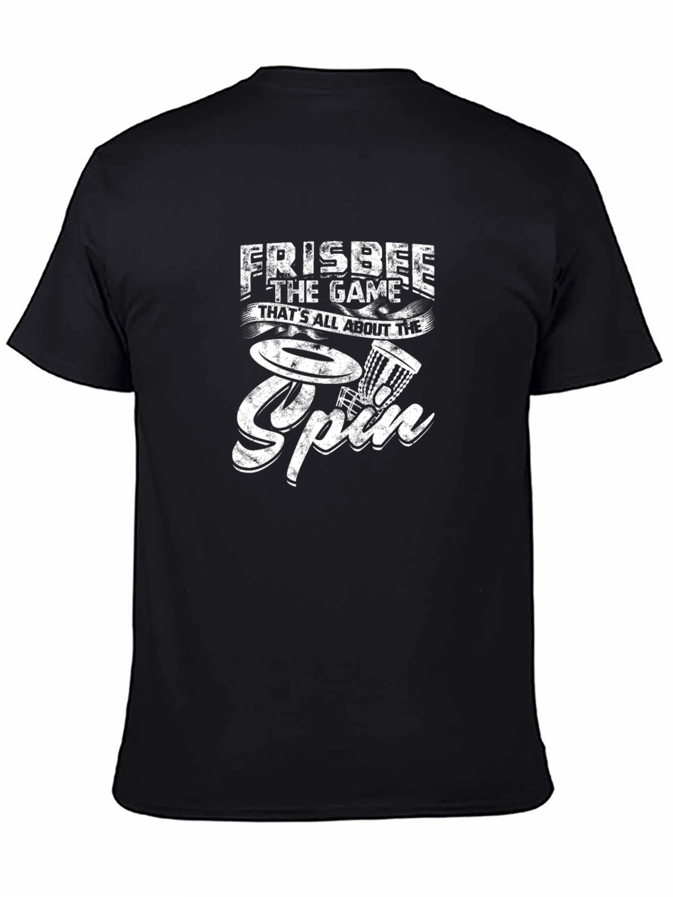 Frisbee The Game T-Shirt Disc Golf Spin Tee