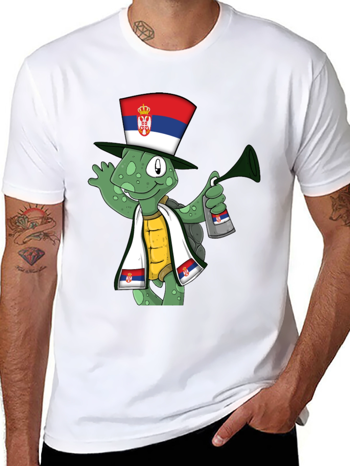 Serbian Turtle Fan T-Shirt