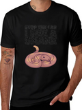 Funny Snake Graphic Tee - Stop The Car!