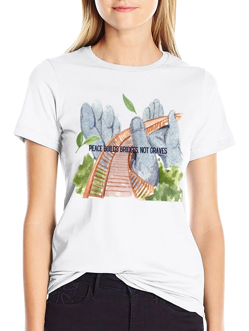 Peace Builds Bridges T-Shirt