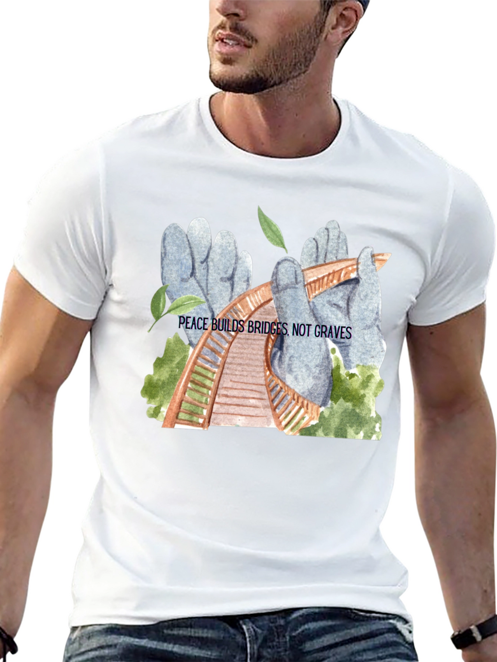 Peace Builds Bridges T-Shirt