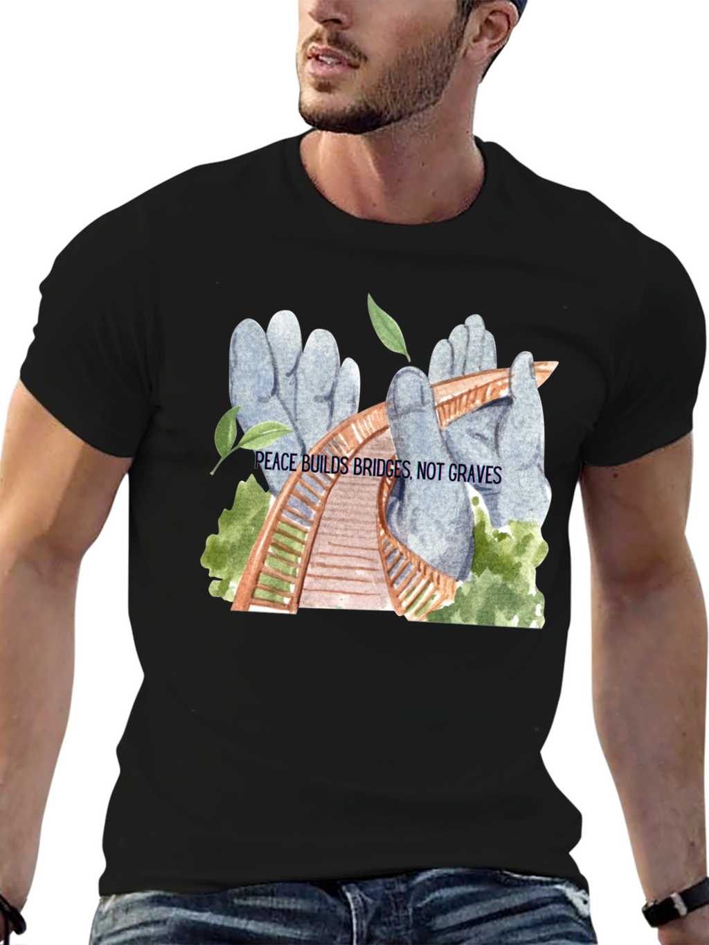 Peace Builds Bridges T-Shirt