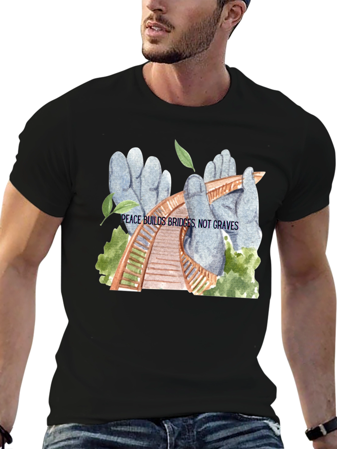 Peace Builds Bridges T-Shirt