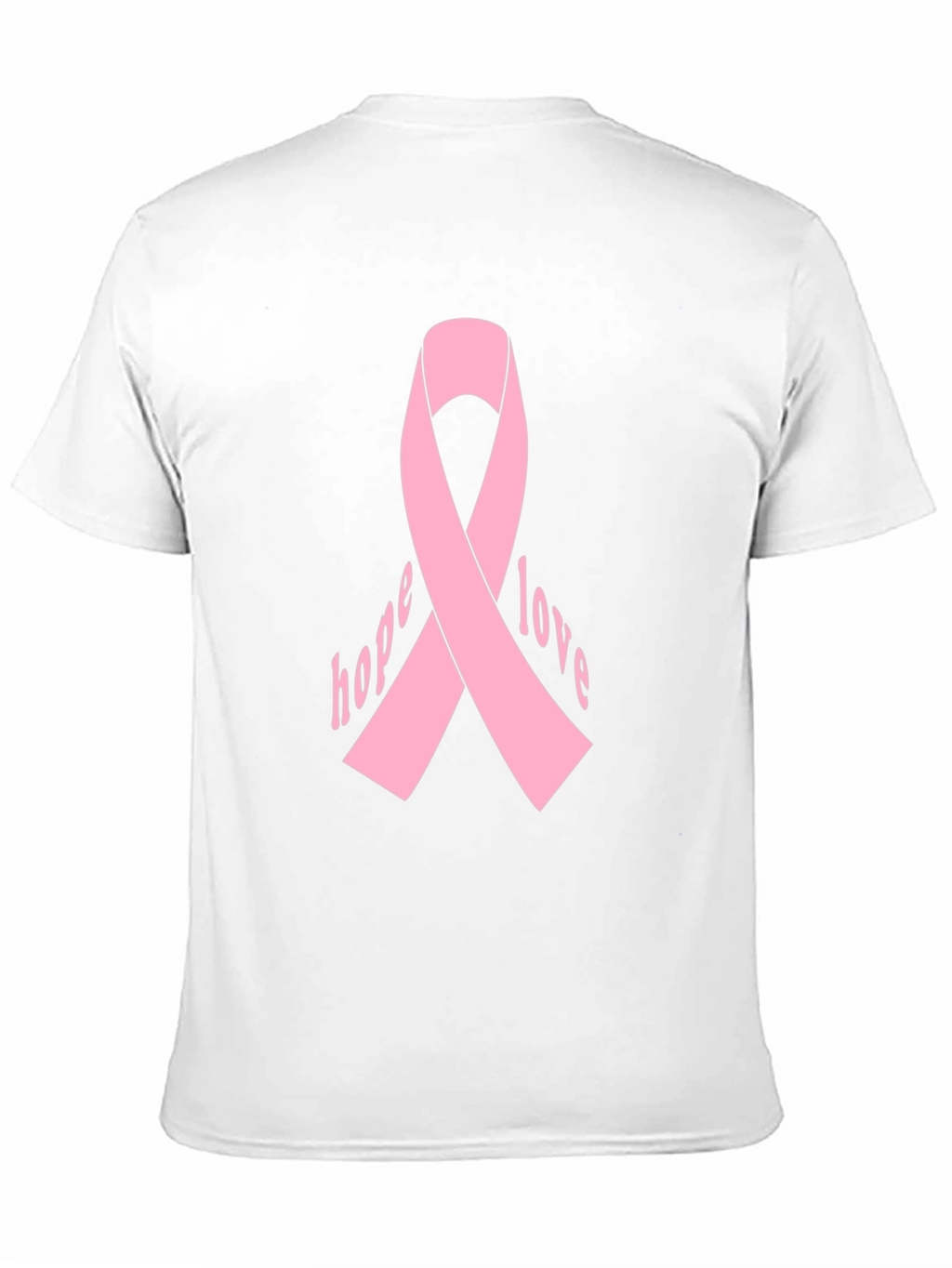 Hope Love Breast Cancer Awareness Tee