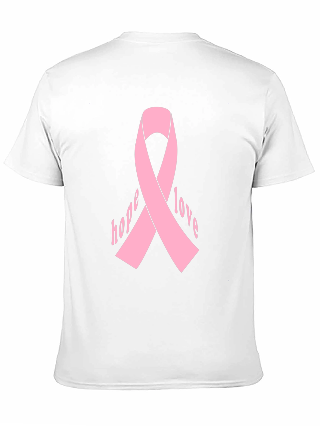 Hope Love Breast Cancer Awareness Tee