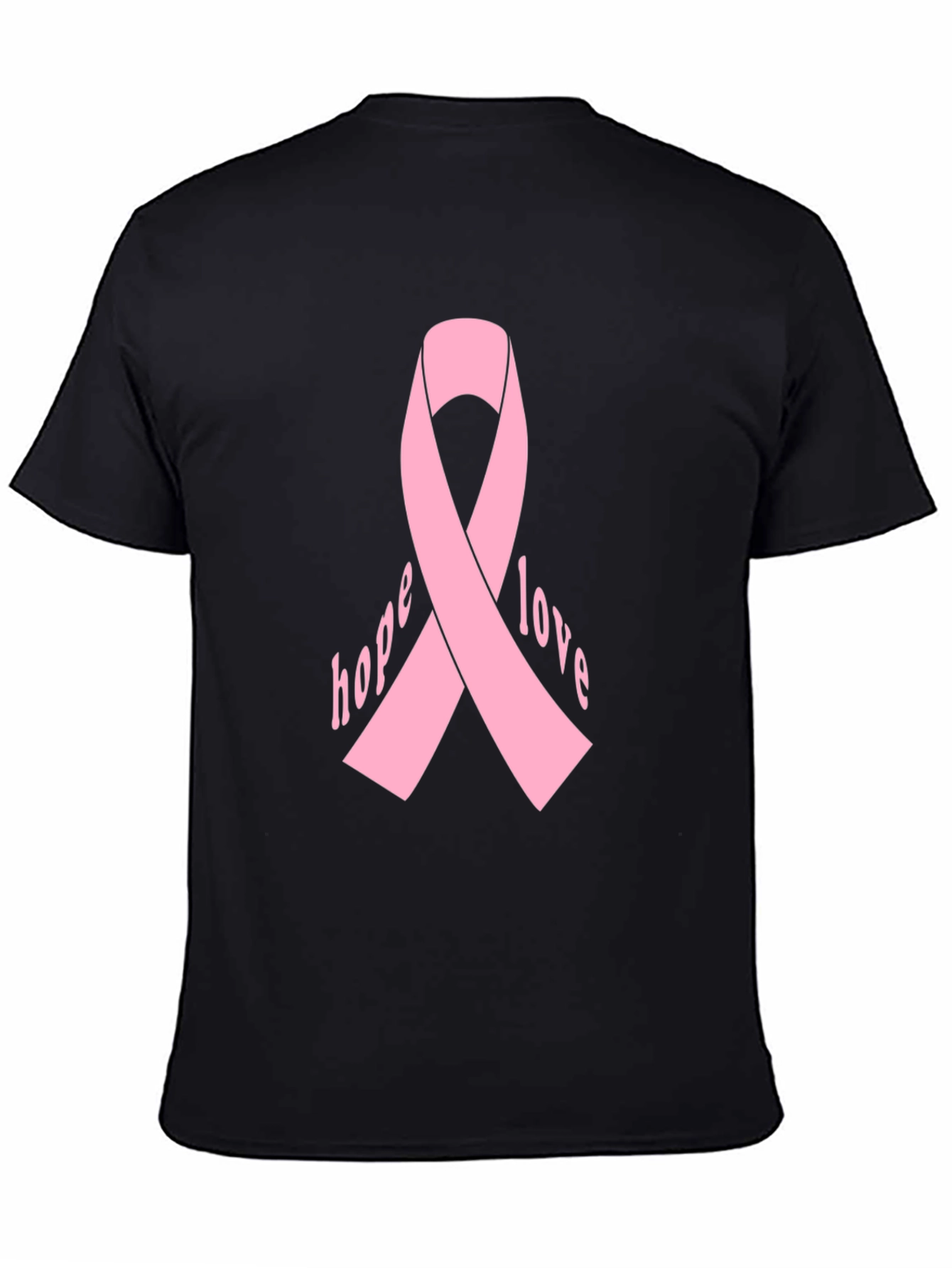 Hope Love Breast Cancer Awareness Tee