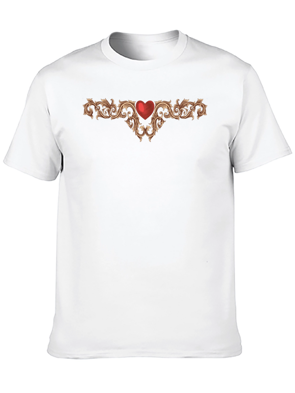 Ornamental Heart Graphic Tee