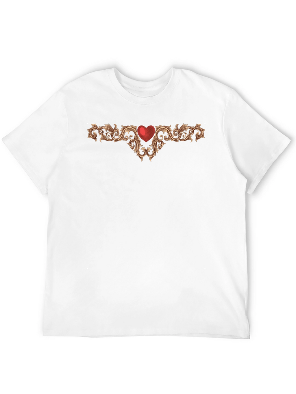 Ornamental Heart Graphic Tee