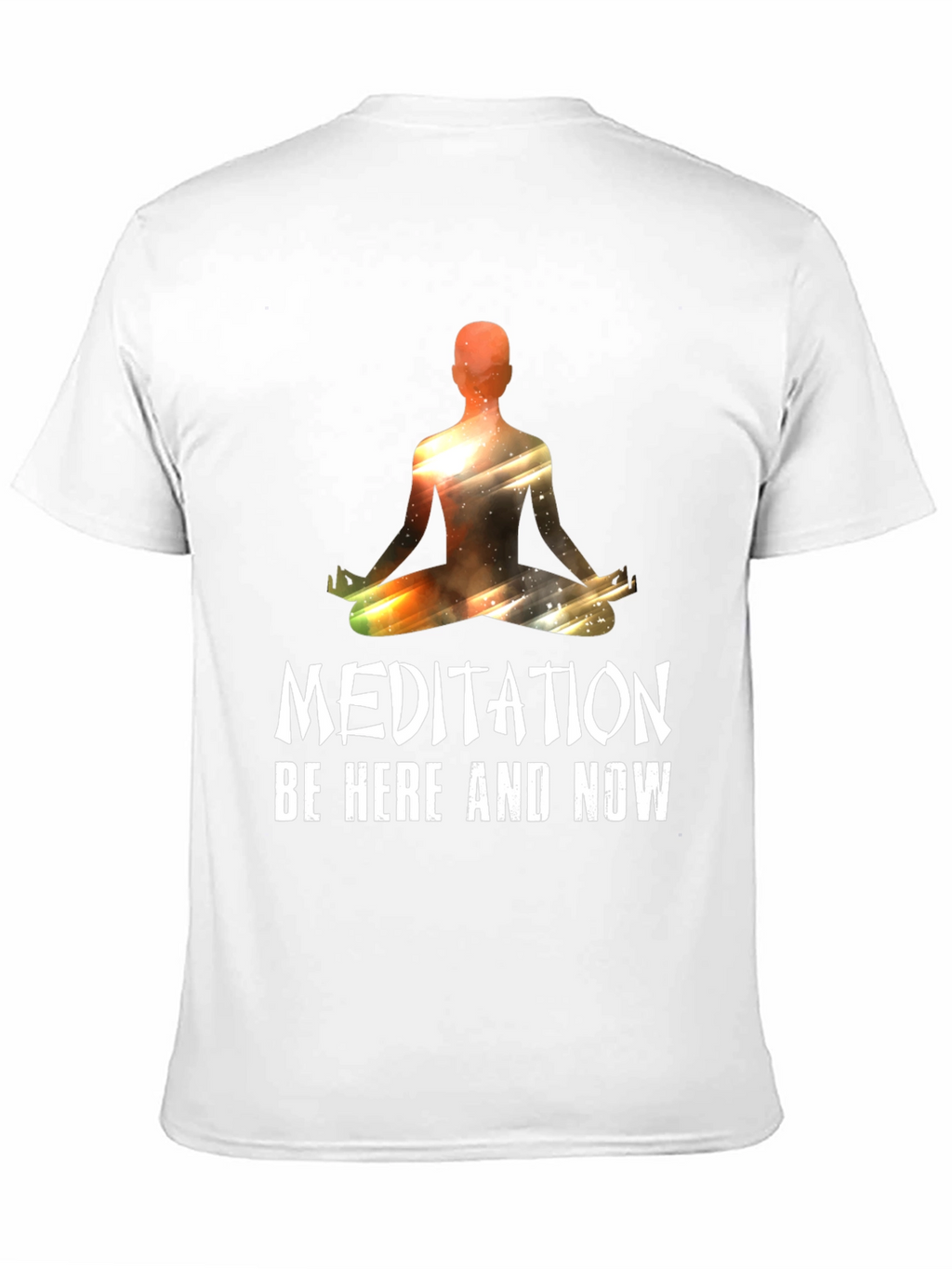 Meditation Be Here Now Graphic T-Shirt