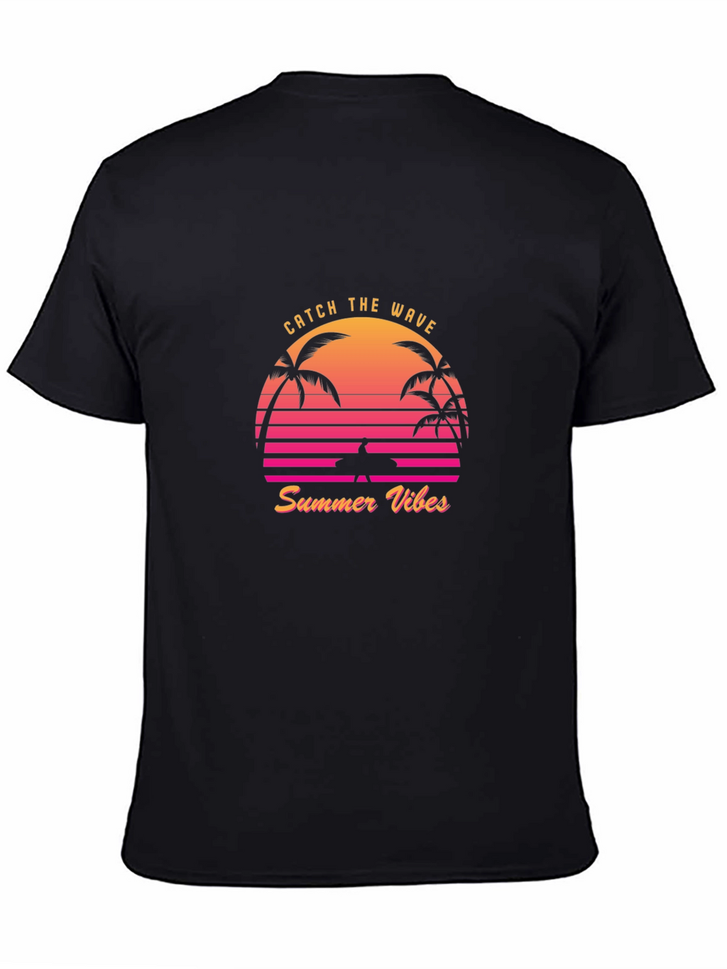 Summer Vibes Graphic Tee - Catch the Wave T-Shirt
