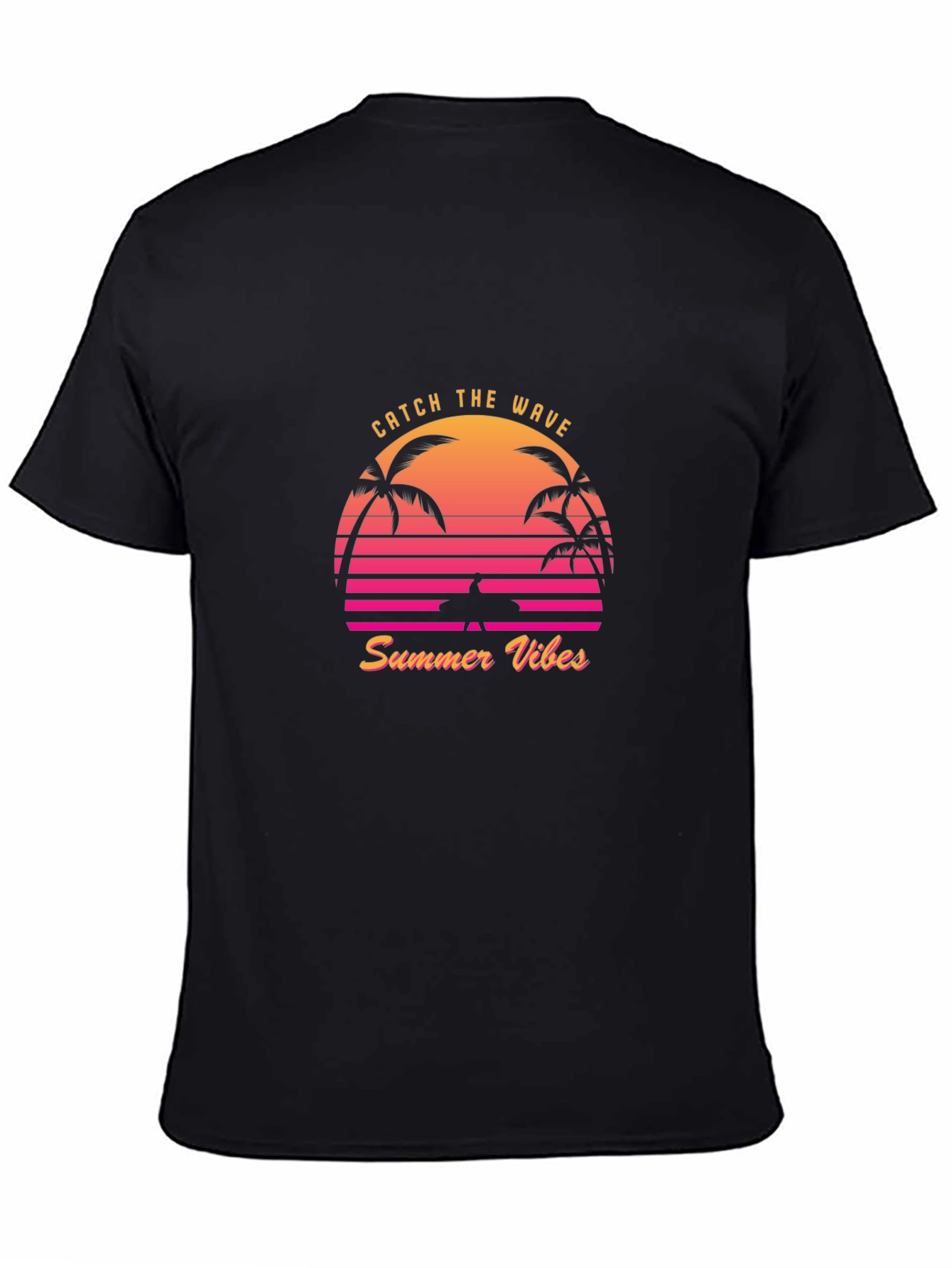 Summer Vibes Graphic Tee - Catch the Wave T-Shirt