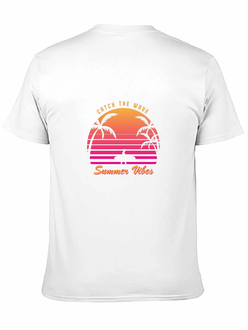 Summer Vibes Graphic Tee - Catch the Wave T-Shirt