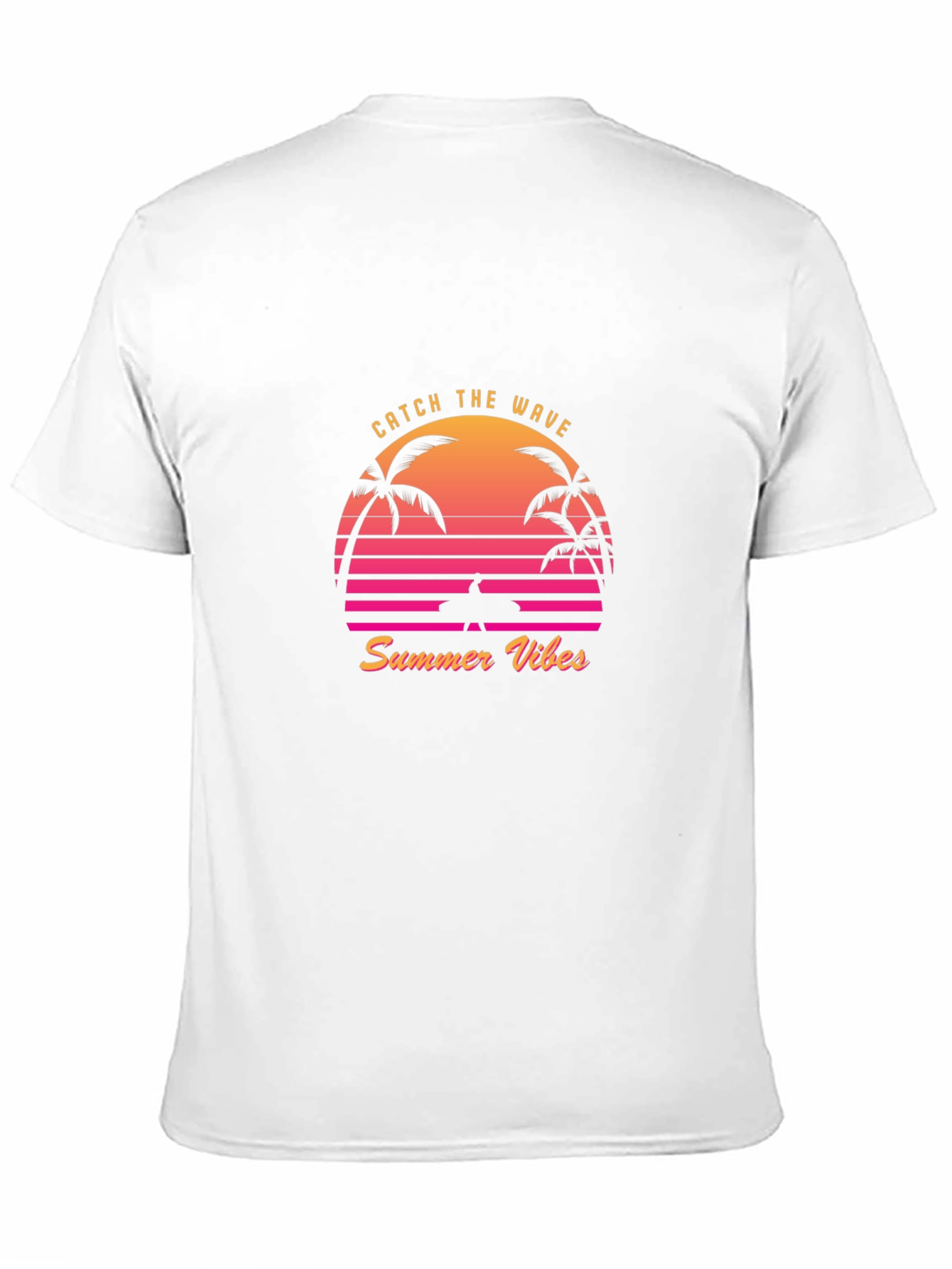 Summer Vibes Graphic Tee - Catch the Wave T-Shirt