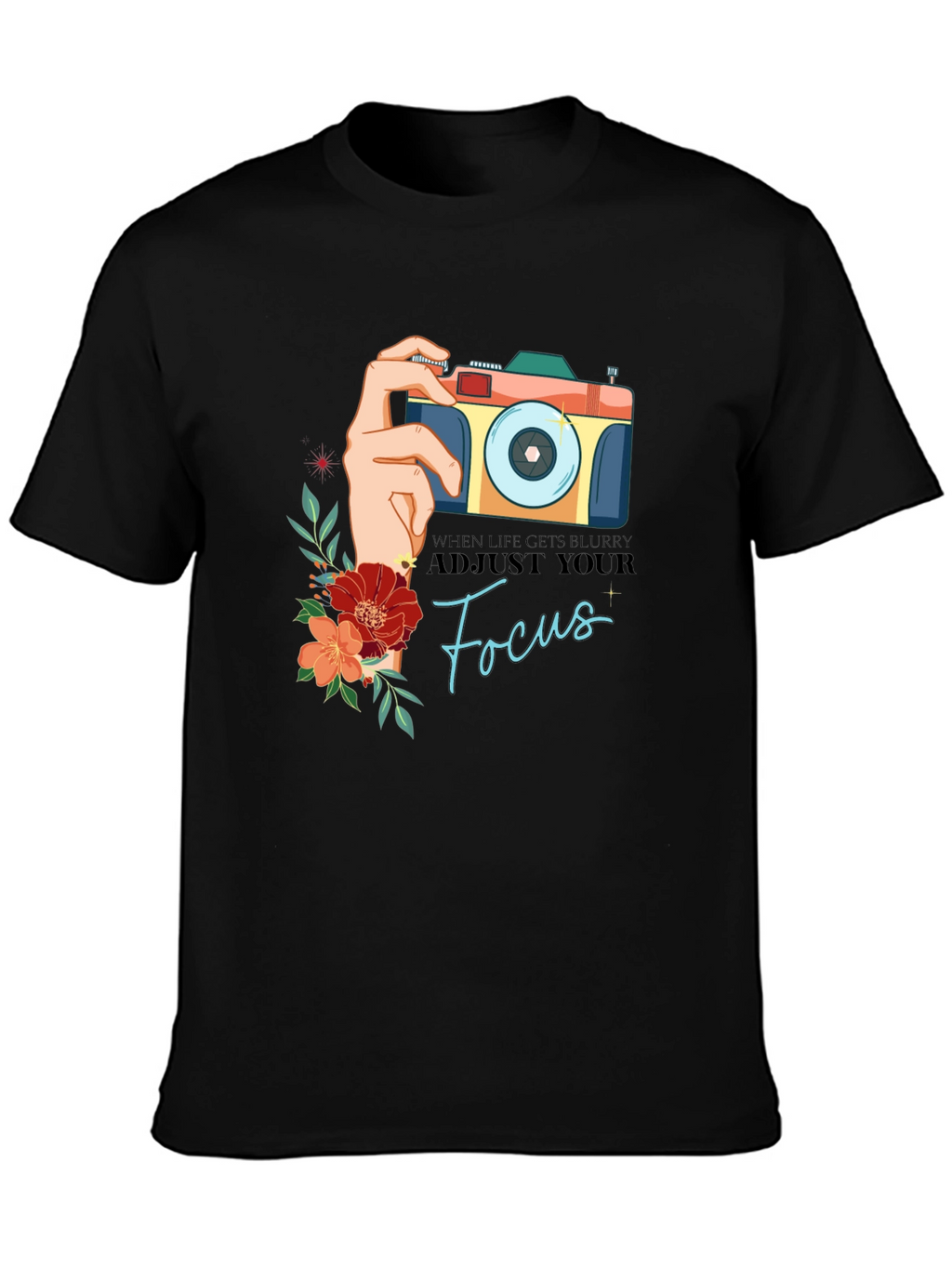 Adjust Your Focus Graphic T-Shirt