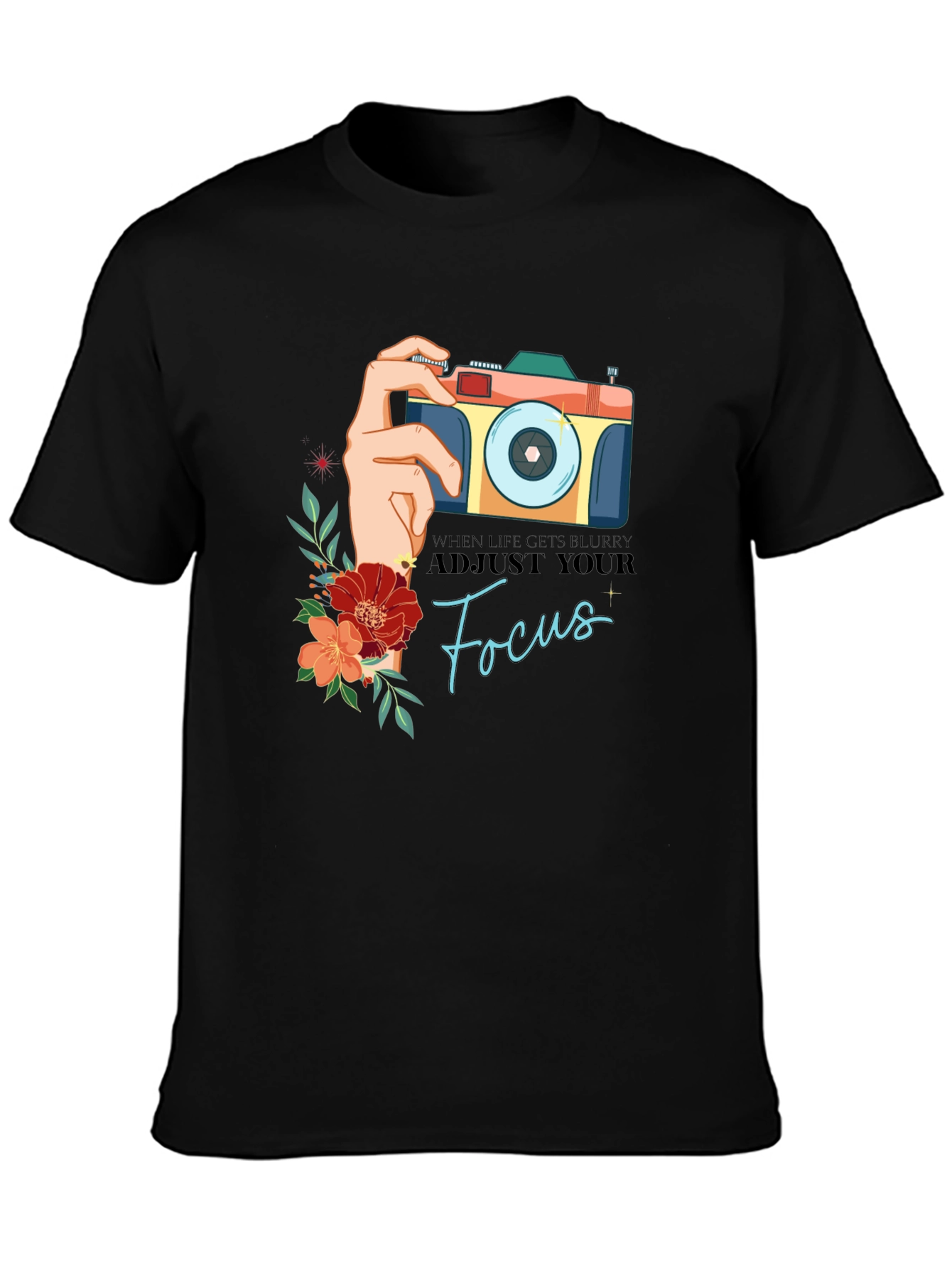 Adjust Your Focus Graphic T-Shirt