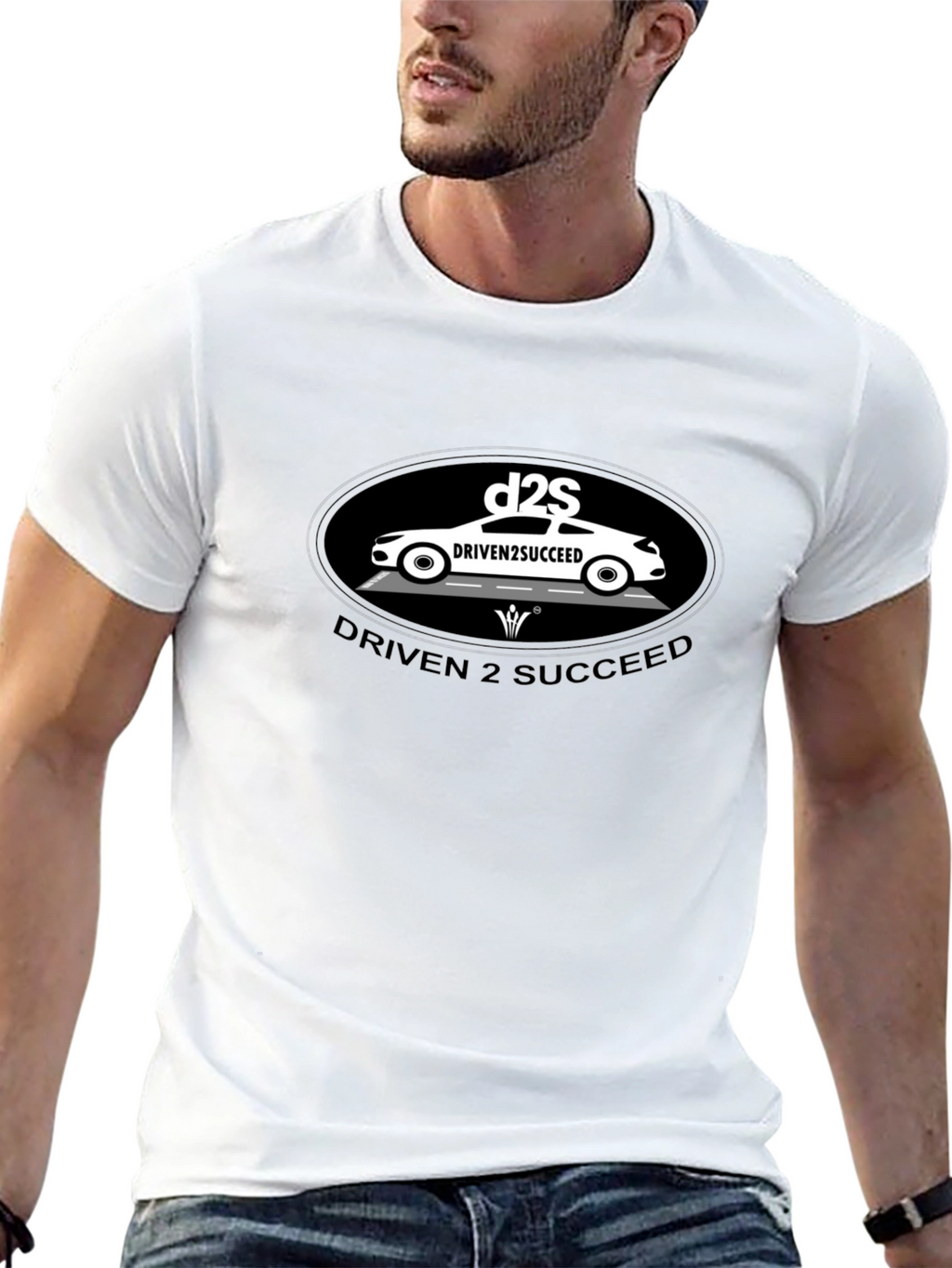 Driven 2 Succeed Black Graphic Tee
