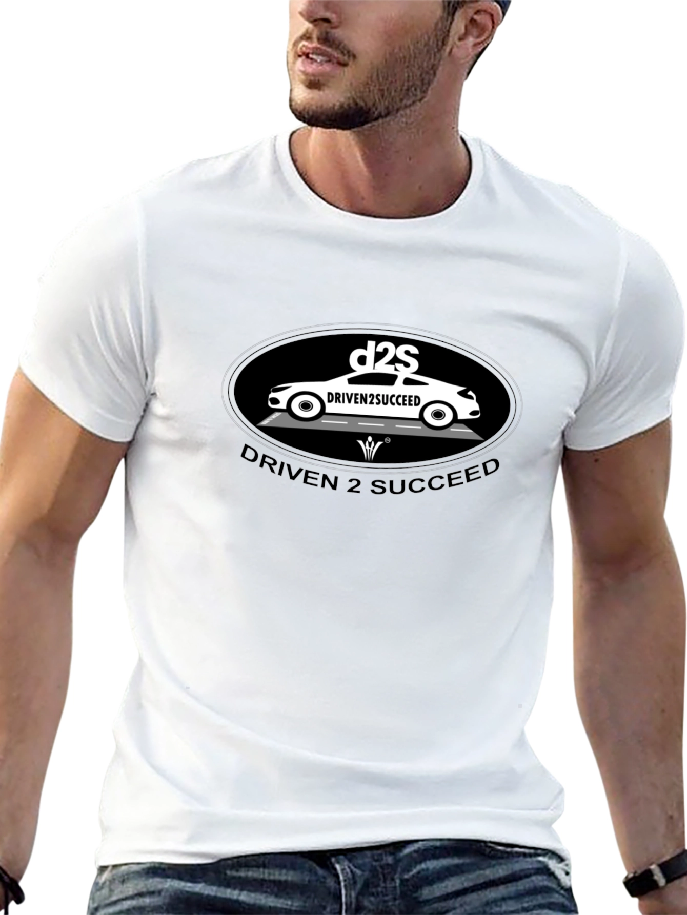 Driven 2 Succeed Black Graphic Tee