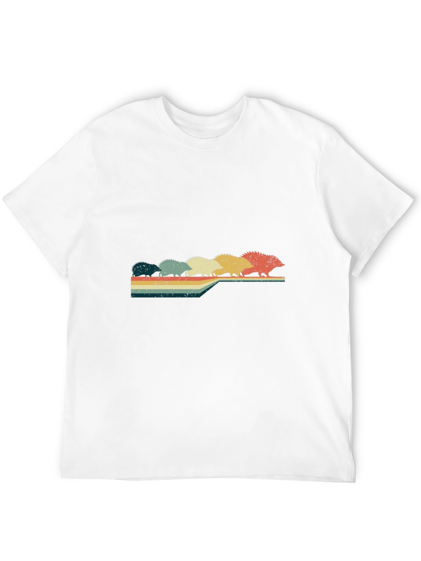 Retro Hedgehog T-Shirt - Vintage Style Animal Tee
