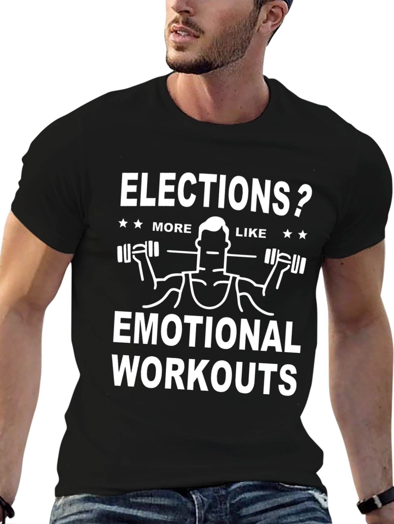 Elections? Emotional Workouts Graphic Tee