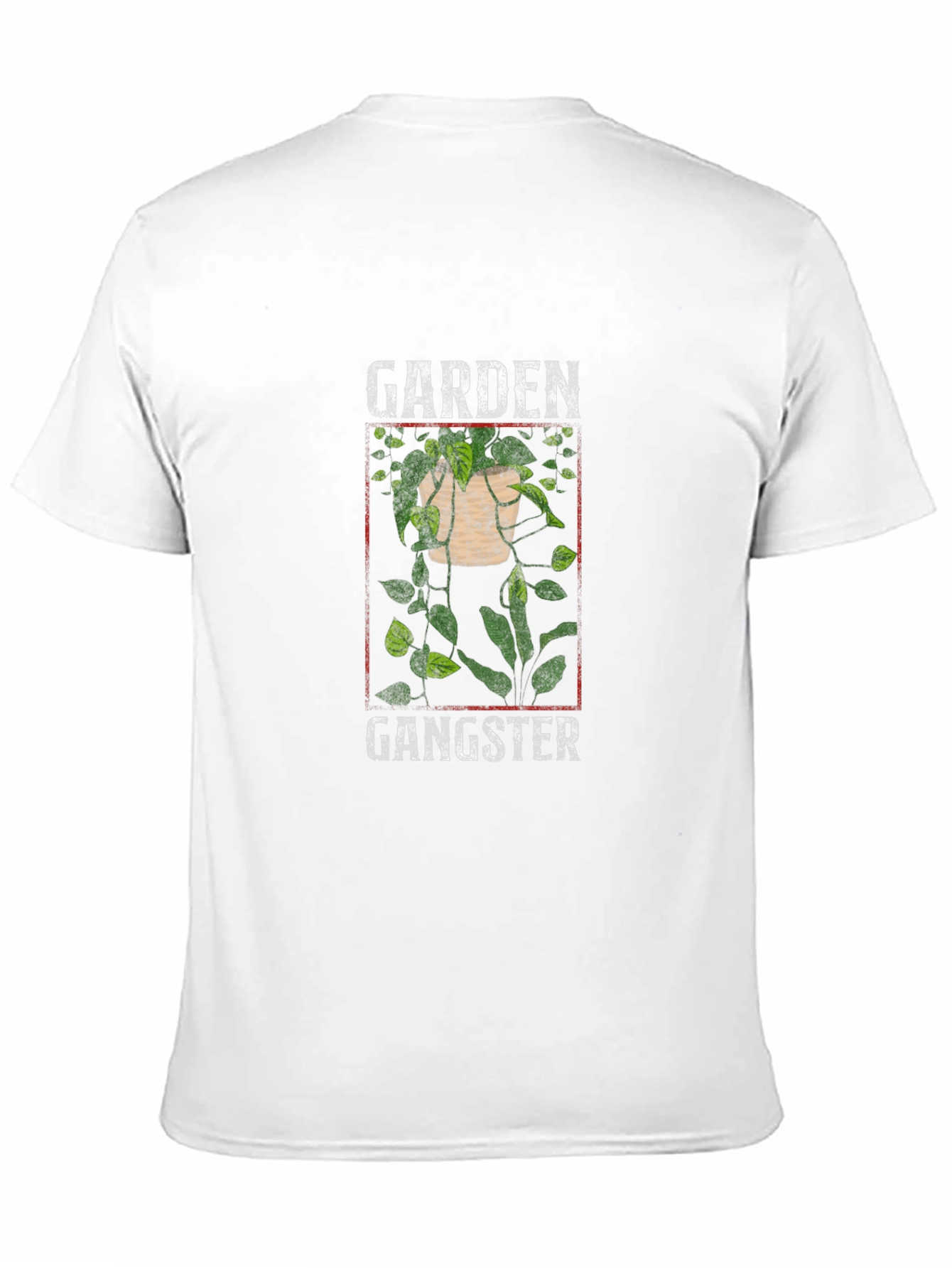 Garden Gangster T-Shirt - Unique Plant Lover Gift