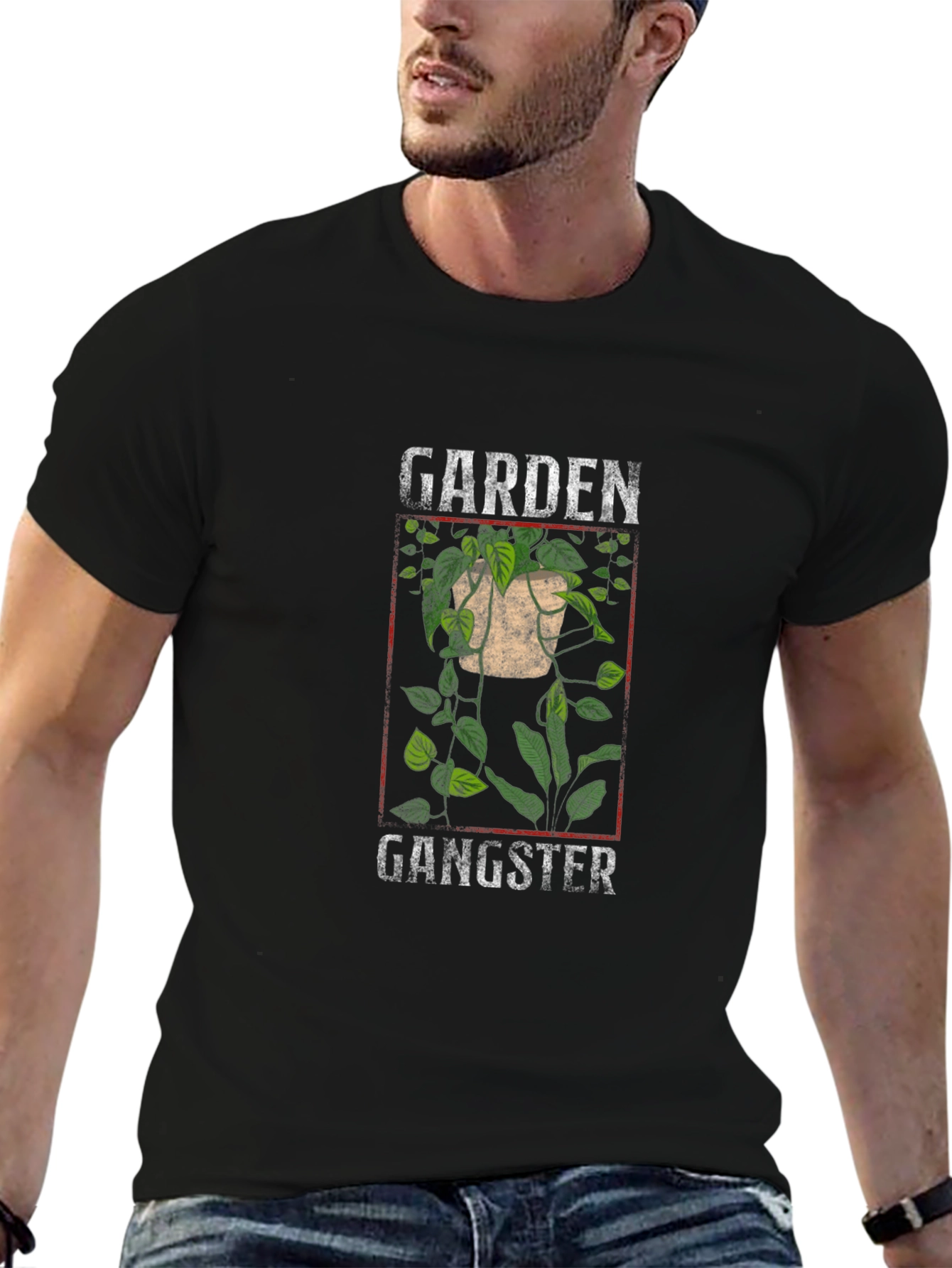 Garden Gangster T-Shirt - Unique Plant Lover Gift