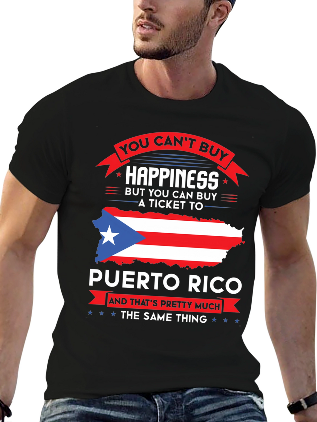 Puerto Rico Happiness T-Shirt
