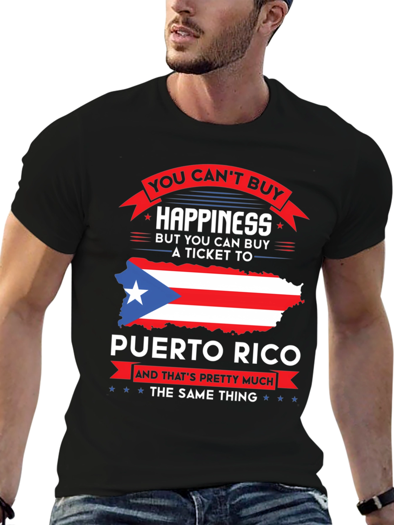 Puerto Rico Happiness T-Shirt