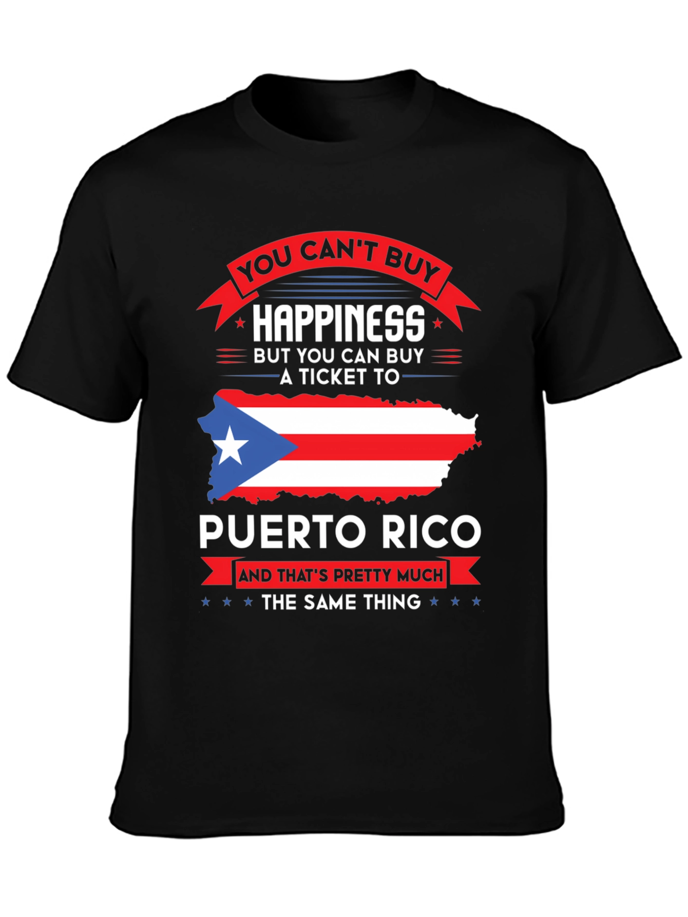 Puerto Rico Happiness T-Shirt