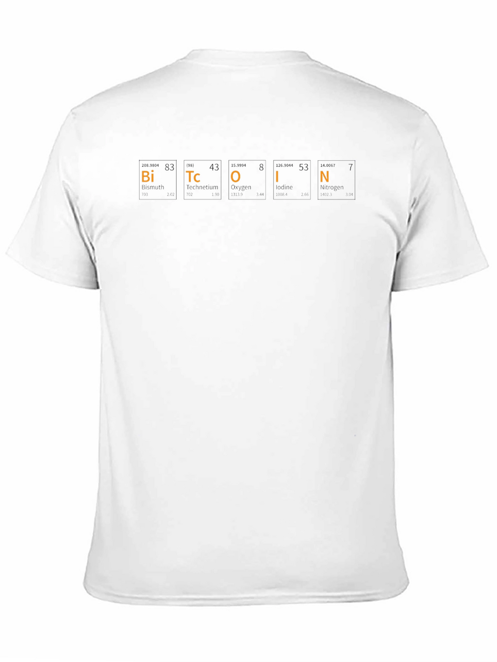 Bitcoin Periodic Table T-Shirt