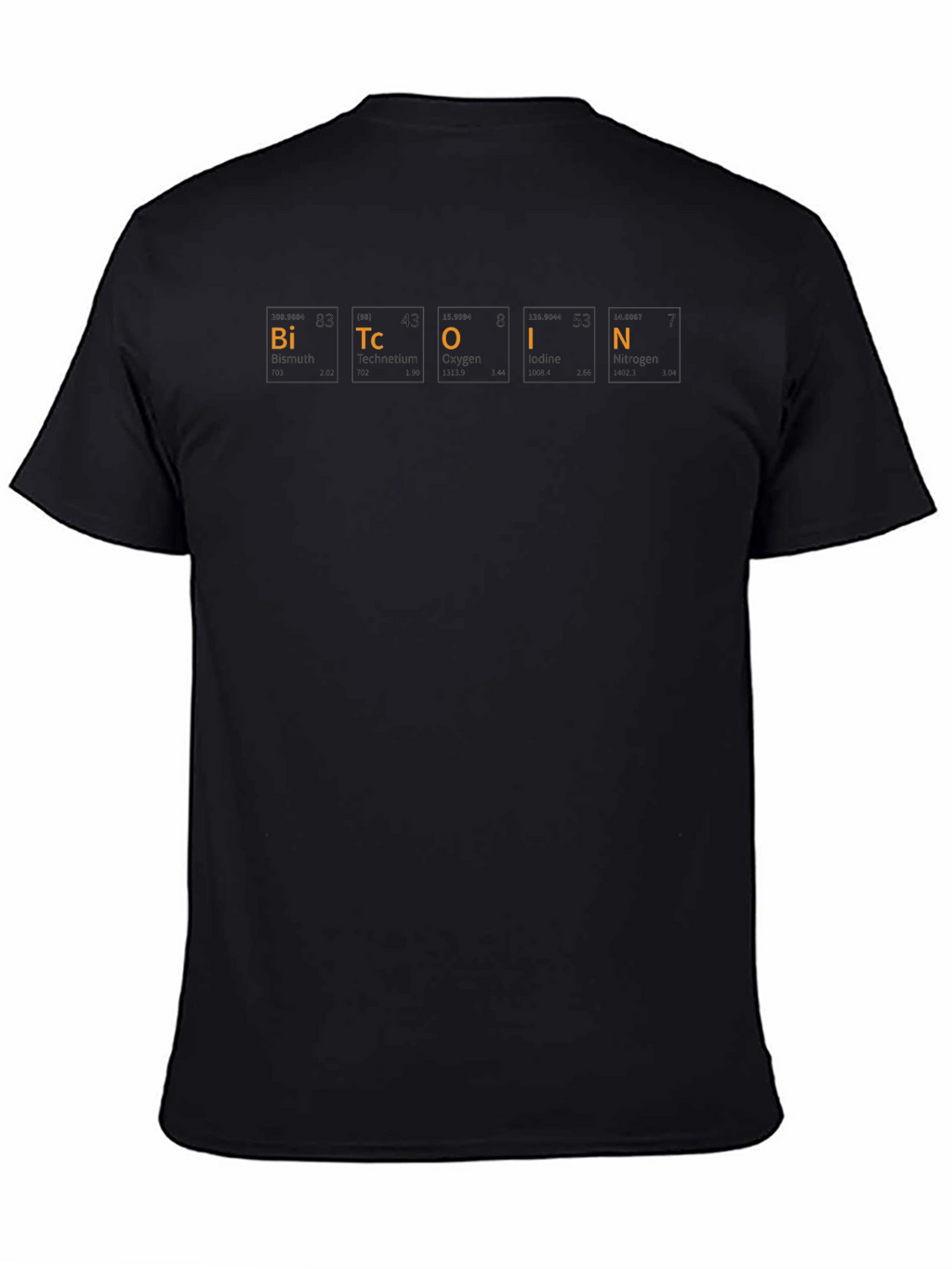 Bitcoin Periodic Table T-Shirt