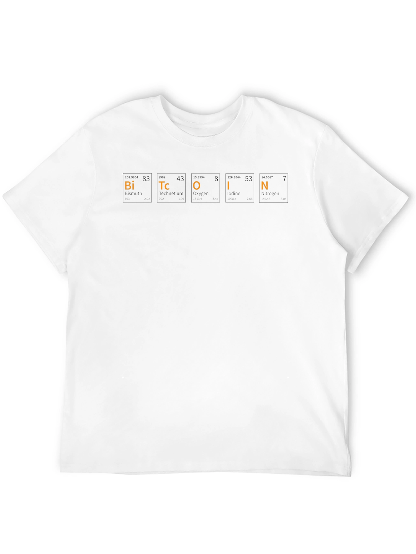 Bitcoin Periodic Table T-Shirt